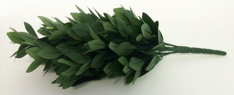 2XL Large Silk Shikimi Leaves (25" Long)